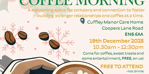 Cuffley's Christmas Coffee Morning