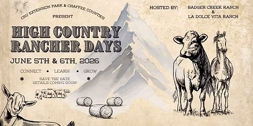 High Country Rancher Days