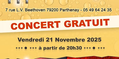 SOIR\u00c9E CONCERT avec Sally and the Ducks \ud83d\udd25