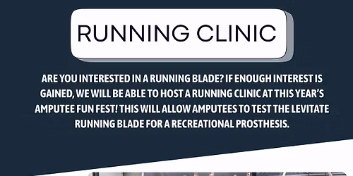 Running Blade Clinic at The Amputee Center