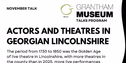 Actors and Theatres in Georgian Lincolnshire