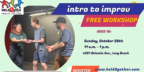 Intro to Improv Free Workshop!