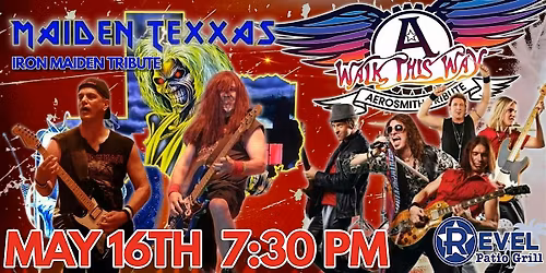 Iron Maiden Tribute - Maiden Texas & Aerosmith Tribute - Walk This Way