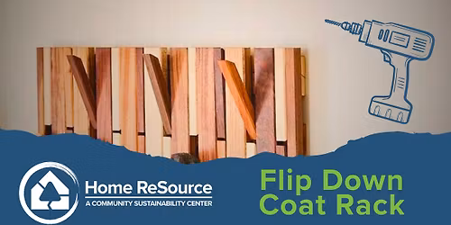 Reclaimed Flip Down Coat Rack \u2013 Workshop