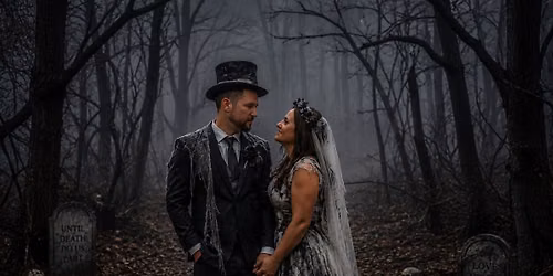 Heather and Ryan\u2019s Halloween Wedding Social