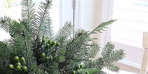 Holiday Evergreen Centerpiece