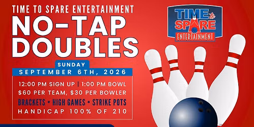 Sunday No Tap Doubles - September