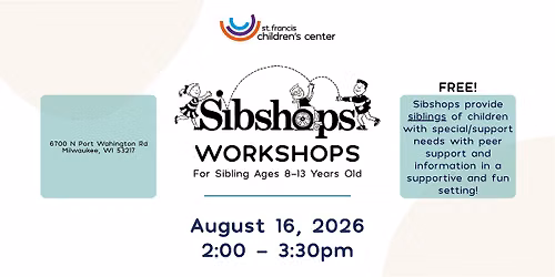 SibShops: For children that have a sibling with a special\/support need