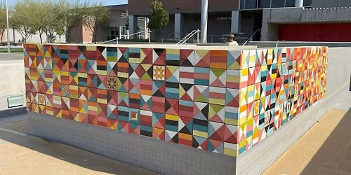 West Fresno Center Fountain Art Unveiling