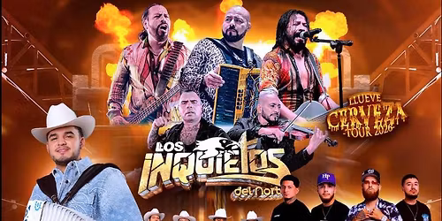 Baile Concierto INQUIETOS DEL NORTE! Edgardo Nunez!  Caimanes y mas!