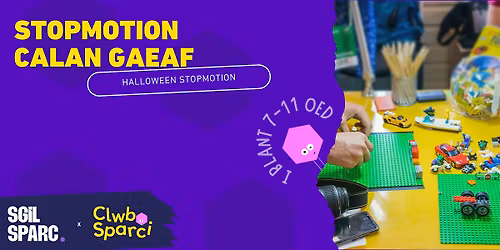 Clwb SParci: Stopmotion Calan Gaeaf \/ Halloween Stopmotion