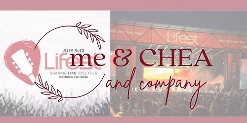 me & CHEA and company at Lifest Christian Music Festival