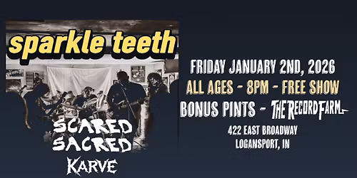 Sparkle Teeth with Scared Sacred & Karve