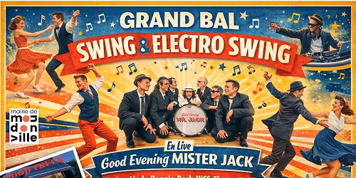 Grand Bal Gratuit Rock, Swing & Electroswing avec en live Good Evening Mister Jack