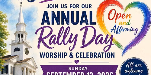 Rally Day 2026!