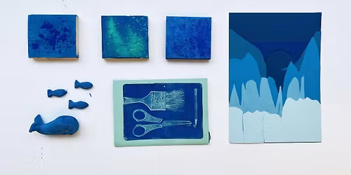 Familienzeit-Workshop: Ins Blaue hinein! | 3- bis 6-J\u00e4hrige m. erw. Begl.