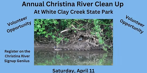 Annual Christina River Clean Up at WCCSP