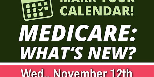 Medicare What's New!  Sales Seminar