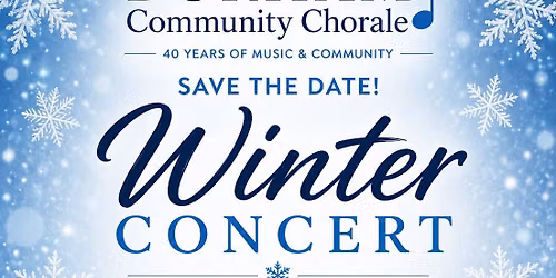 \u2744\ufe0f Durham Community Chorale Winter Concert