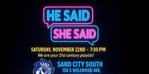 Free All Ages Show @ Sand City South!