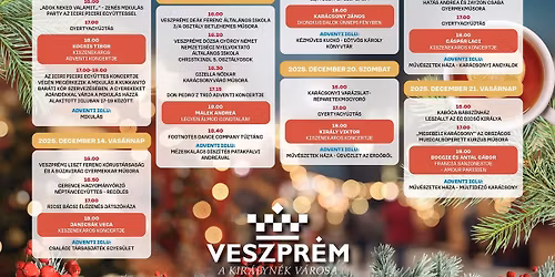 Illatos Advent Veszpr\u00e9m