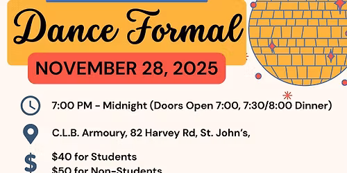 MUN Ballroom and Latin Dance Club Fall Formal