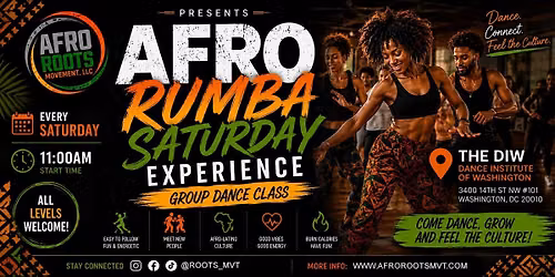Afro Rumba Saturday Experience
