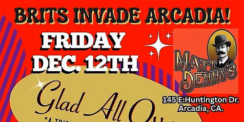 Glad All Over, tribute to The Dave Clark Five - Toppermost Talent Presents