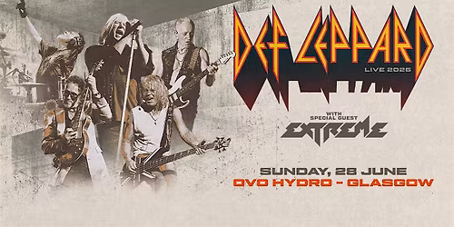 Def Leppard Concert Trip - Aberdeen To OVO Hydro( Return Travel)