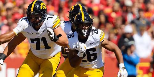 Iowa Hawkeyes at Michigan Wolverines Football at Michigan Stadium