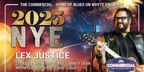 NEW YEAR'S EXTRAVAGANZA FEAT. LEX JUSTICE