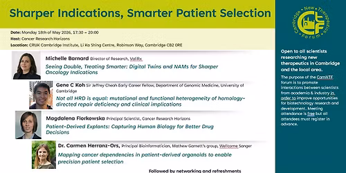 Cambridge New Therapeutics Forum
