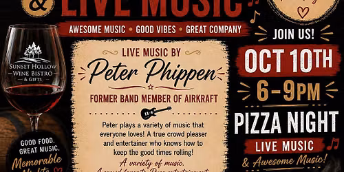 Autumn Night Live Music,Farm Fresh Pizzas