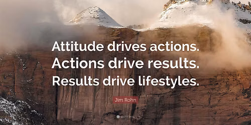 Attitudes & Actions- Virtual or In Person