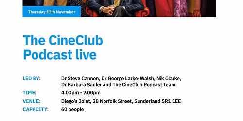 The CineClub Podcast Live