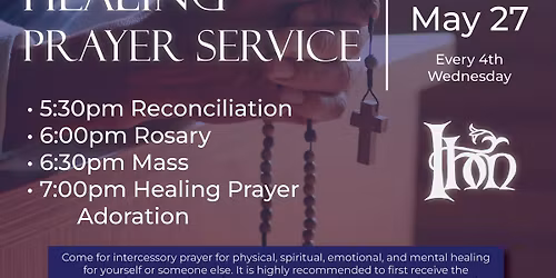Healing Prayer Service