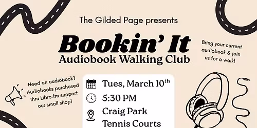 Bookin' It: Audiobook Walking Club with The Gilded Page