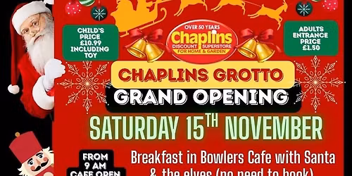 Devon Teddies at chaplins Grotto opening.