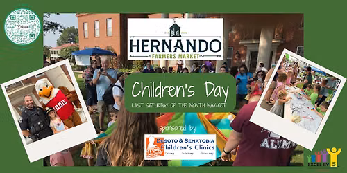 Children's Day at the Hernando Farmers Market 