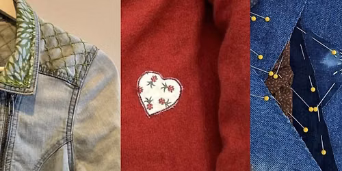 Mending Workshop: Embroidery: covering small holes & stains & making a plain garment sing