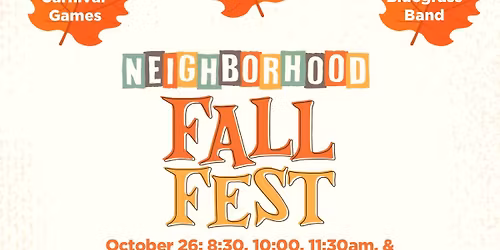 Neighborhood Fall Fest 2025