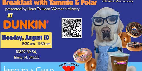 Back to School Breakfast with Tammie & Polar at Dunkin Donuts