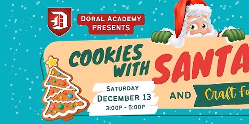 Cookies with Santa + Craft Fair