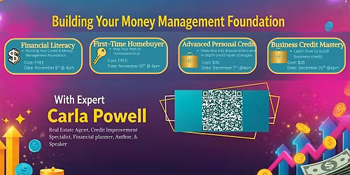 Financial Empowerment Series with Expert Carla Powell
