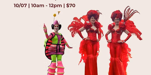 Stilts Workshop - Circus School Holiday Workshop