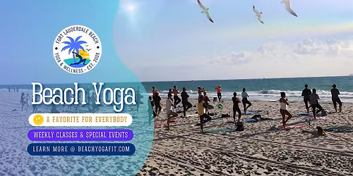 Fort Lauderdale Beach Yoga : a favorite for all since 2008!
