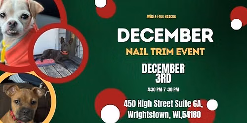 December Nail Trim Event
