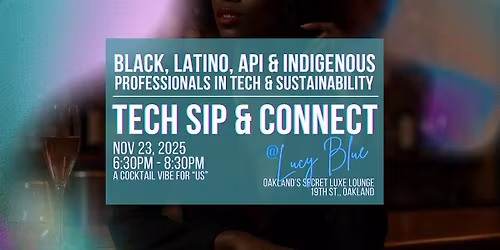 Tech Sip & Connect Cocktail Mixer