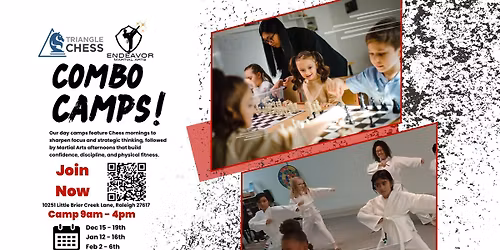 January Winter Martial Arts \/ Chess Day Camps