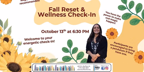 Fall Reset and Wellness Check-In